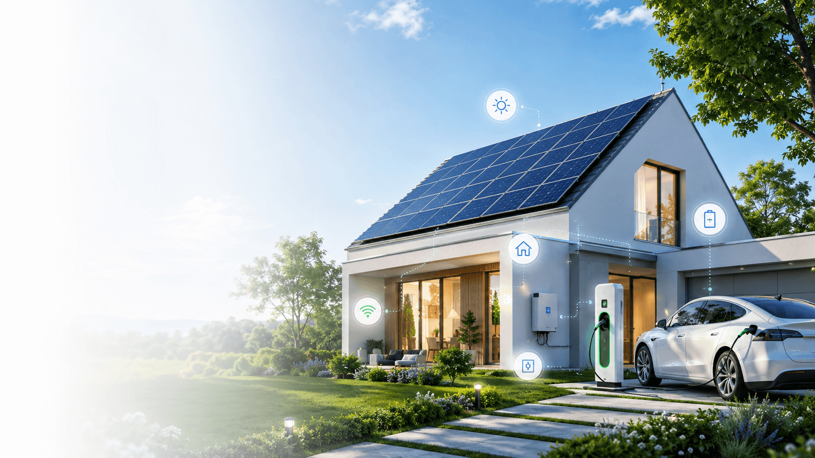 Sistem fotovoltaic 10 kW + stocare 15 kWh